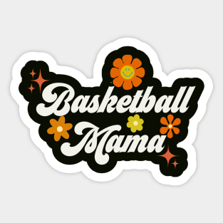 Basketball Mama - 70s style Sticker